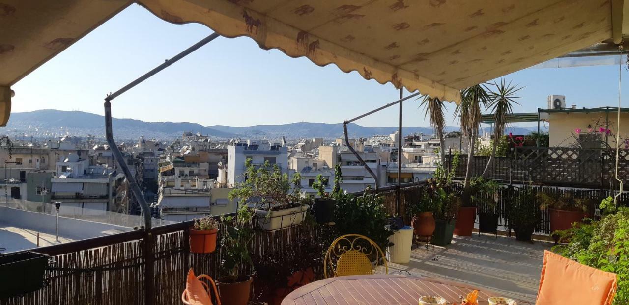 Penthouse Balcony Close To Acropolis Apartment Athens Exterior photo