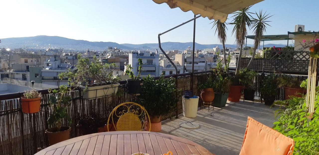 Penthouse Balcony Close To Acropolis Apartment Athens Exterior photo